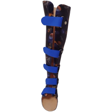 Full Leg Brace for Knee and Ankle Stabilization TN8-CTP-01