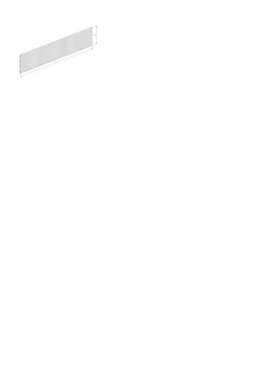 لوحة حائط مثقبة للرفوف (210x323 - 420x1318)