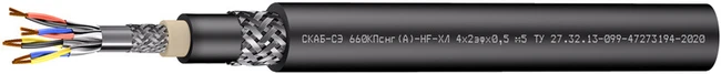 كابل ظروف تشغيل قاسية سكا ب - س إ 660 ك ب س ن ج (أ) - HF-XL