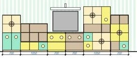 Junior Educational Zone Furniture Set Model 3