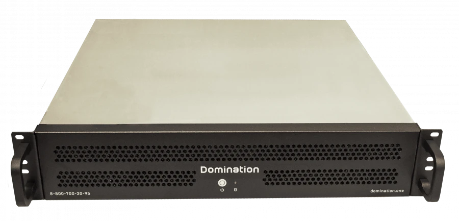 خادم الفيديو الشبكي لـ 32 كاميرا Domination IP-32T-4-MDR