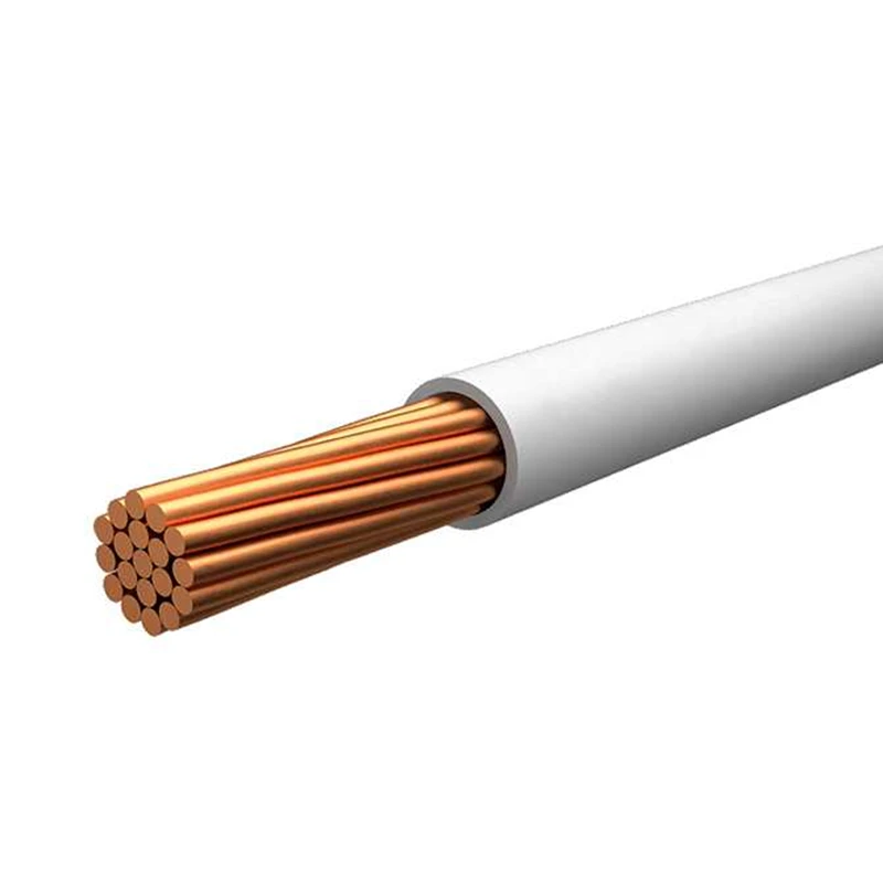 أسلاك تركيب مرنة معزولة من PVC منخفضة اللهب PuGVng(A)-LS