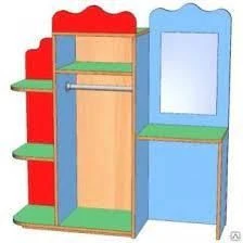 وحدة زاوية للزينة مع مرآة