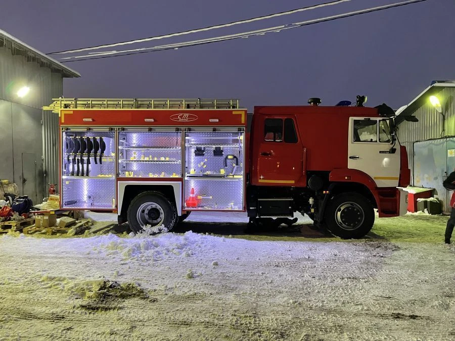 Автомобиль пожарно-спасательный АПС 3,0-40/4 (43253) тип 4344-D5 модификации 4344F8, на базе шасси модификации 43253-G5