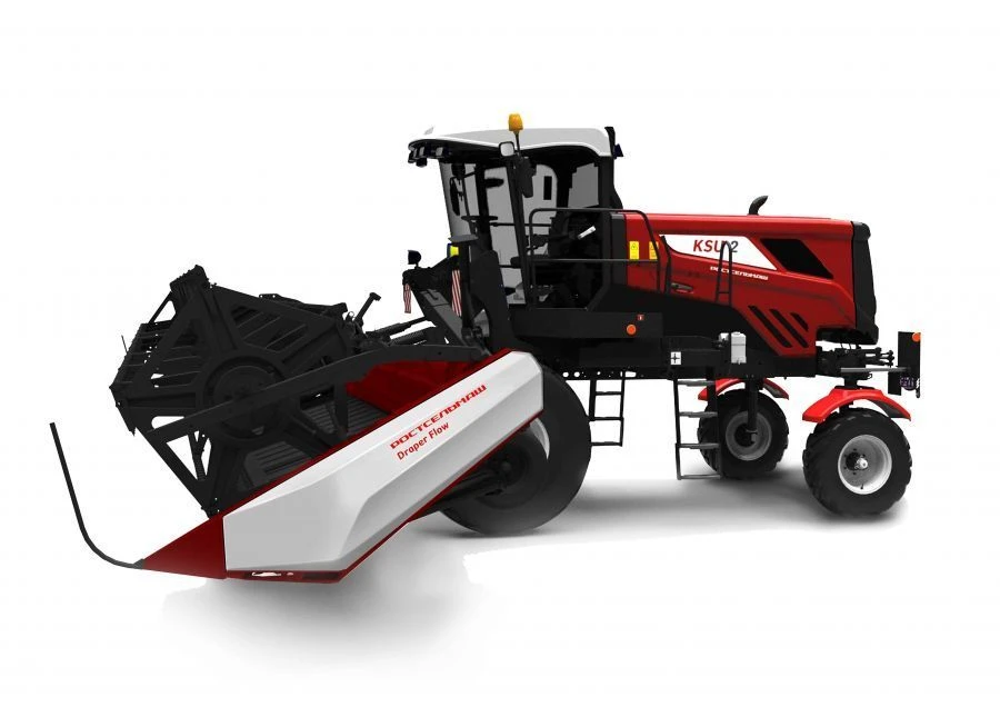 ماكينة جز العشب الذاتية الدفع الشاملة كSU-2 "RSM W 2260" مع كWT-2 "Draper Flow 1250