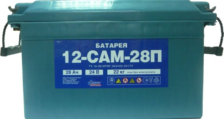 بطاريات رصاصية للطائرات 12-SAM-28P لمصدر الطاقة