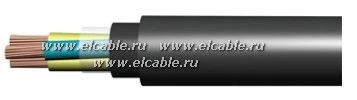 Кабель судовой с резиновой изоляцией в оболочке из поливинилхлоридного пластиката КНРЭк