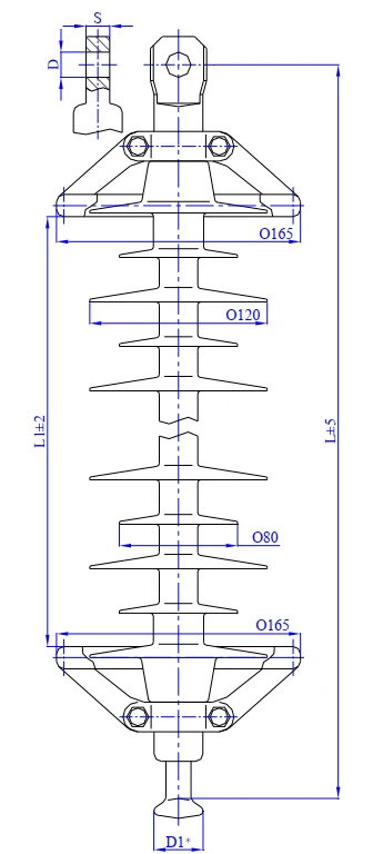 Изолятор ЛК 160/110-3СП