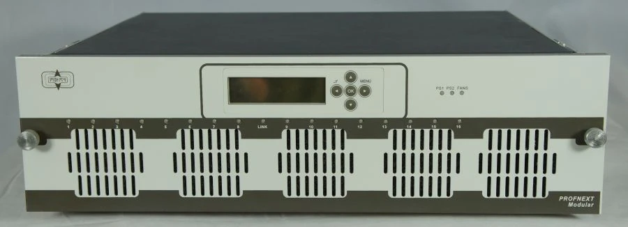 هيكل 3U PROFNEXT مع معالج ومزود طاقة مزدوج PNT-3U(D)