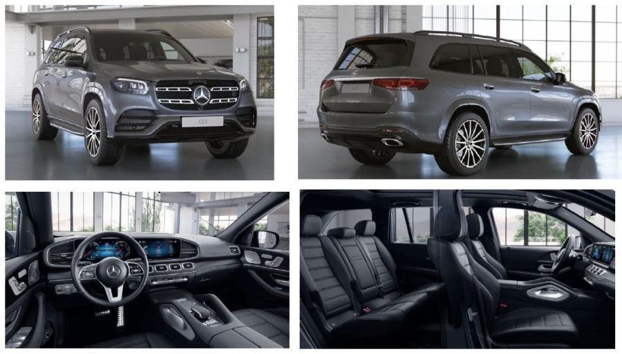 سيارة الدفع الرباعي الفاخرة مرسيدس-بنز GLS 450 4MATIC
