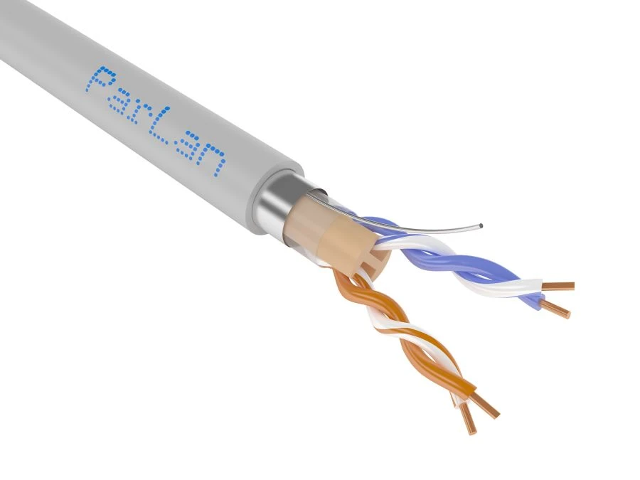 كابلات التواصل ParLan F/UTP Cat5e PVCLS مقاومة للحريق