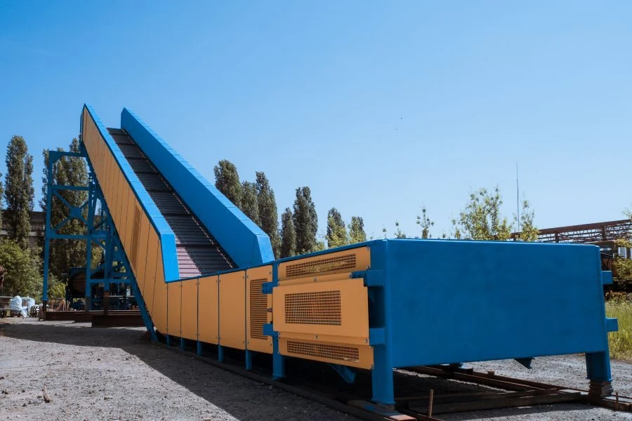 Транспортер (конвейер) пластинчатый, тип КП