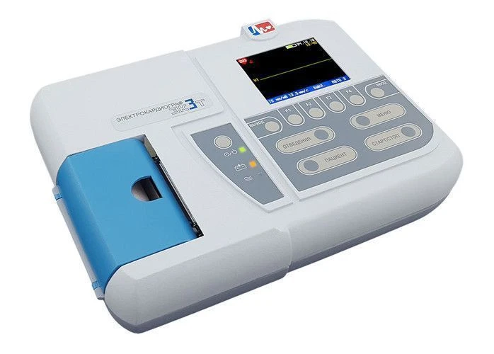 Miniature 1-3 Channel Electrocardiograph EK 3T-01-R-D/1