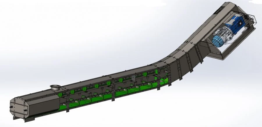 Конвейер скребковый CSCC-120