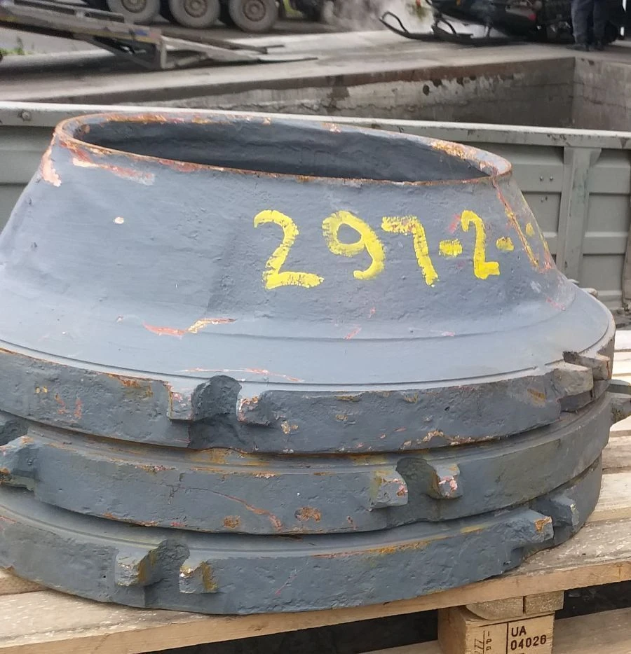 مخروط التكسير الثابت KSD-600 102970210200 / 297-2-1-2 مع البوش