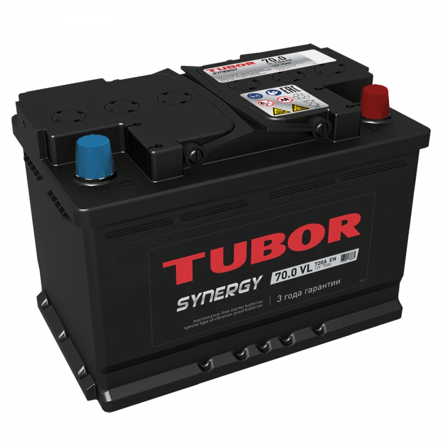 TUBOR SYNERGY 6ST-70.0 VL Starter Lead-Acid Battery