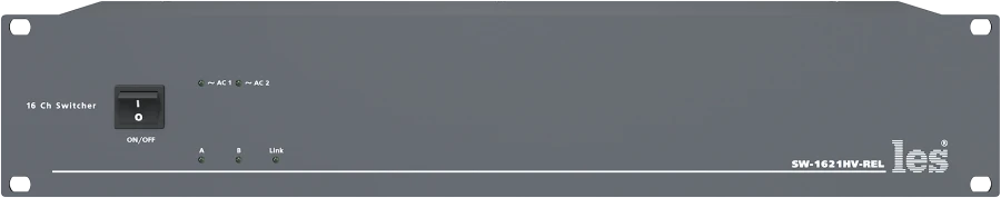 SW-1621HV-REL - Релейный коммутатор для HD/SD-SDI, DVB-ASI и CVBS сигналов. 16 каналов 2 в 1. Удаленное управление по Ethernet и