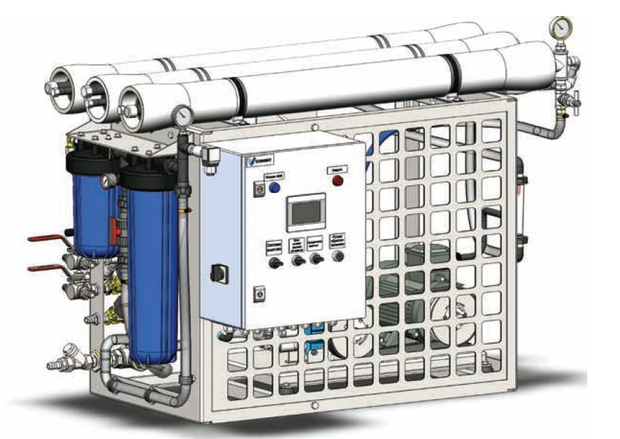 Desalination System for Marine Use - AKVAVIT MV35
