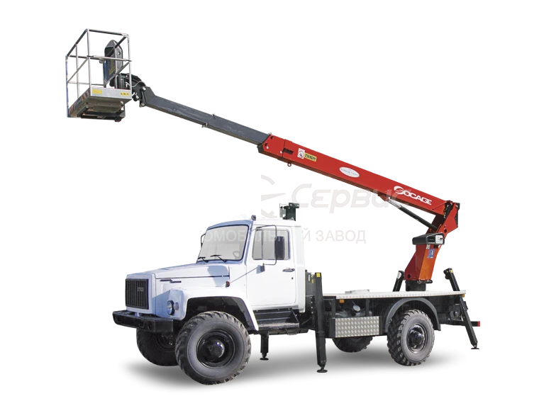 Автогидроподъёмник АГП - TR320 - 27844R, 27847R, 27844P, 27847P на базе шасси ГАЗ: 33088, 33086