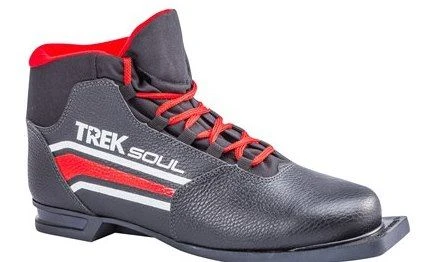Ботинки лыжные TREK SoulNK2 черный (лого красный) 75