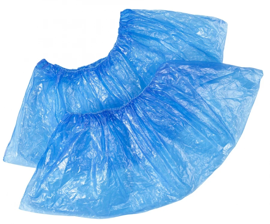 Disposable Medical Shoe Covers - Extended Polyethylene, TU 32.50.50-001-33186646-2017