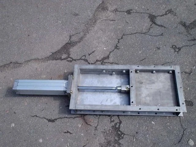صمام انزلاقي من نوع UZP لخامات الحبوب