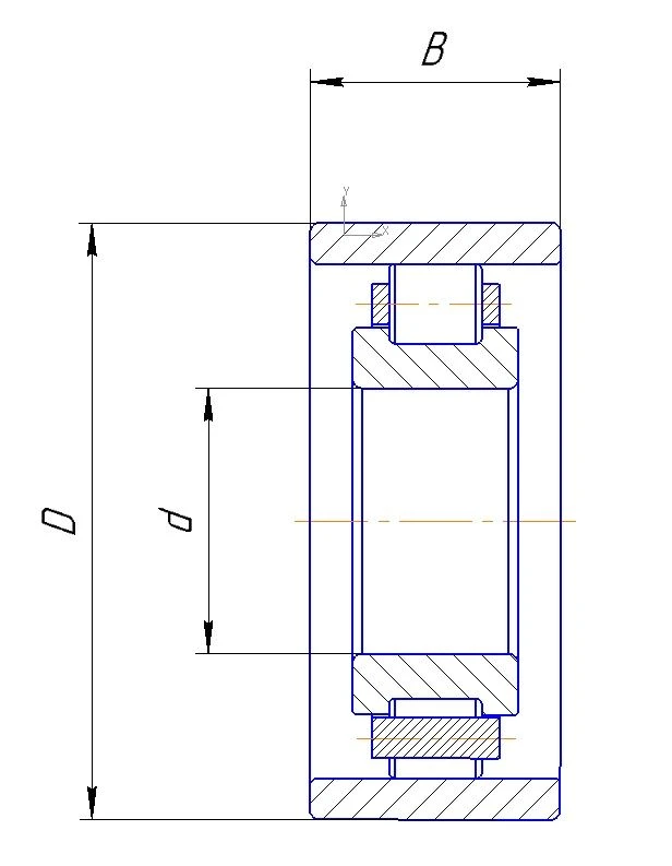 محمل دوار 5-1272932Р1У-ЕТУ 100/9