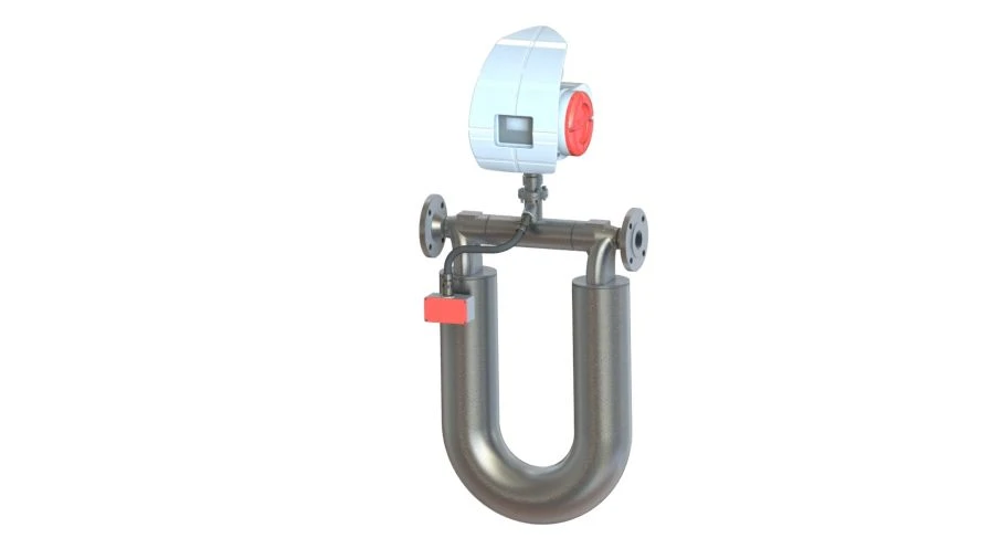 Standard Integral High-Pressure Coriolis Mass Flow Meter KTM RuMASS