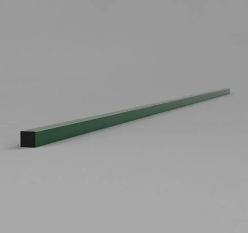 Galvanized Steel Post 60x60x2.0mm with Polymer Coating