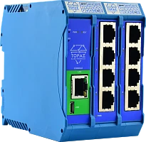 سويتش الشبكة توباز SW - اتصال إيثرنت فعال