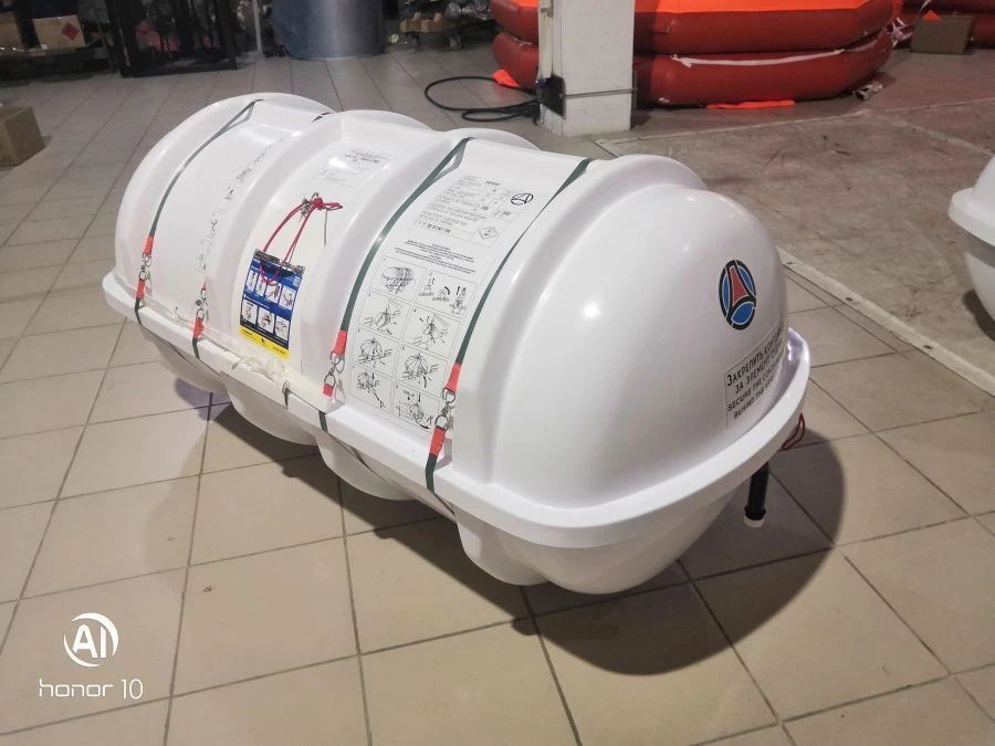 قارب النجاة البحري القابل للنفخ PSMC-16U SOLAS