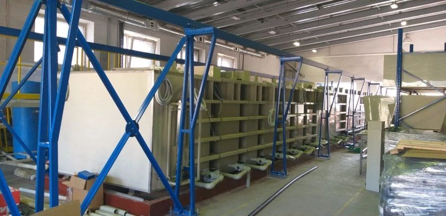 Galvanic Line "Kovofinish" for Surface Preparation and Coating, TU 2849-001-25556359-2019