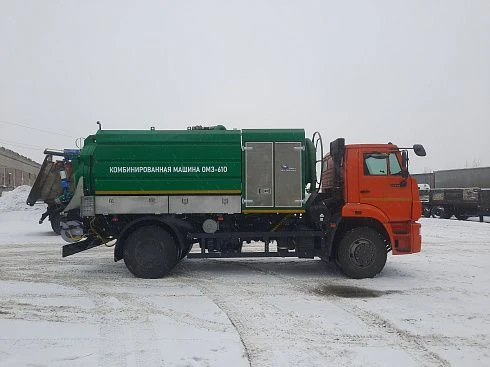 Combined Vacuum and Sewer Cleaning Machine OMZ-610