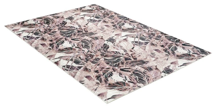 Коврик SHAHINTEX SILK PHOTOPRINT (10) "Флора коричневая" 80х118