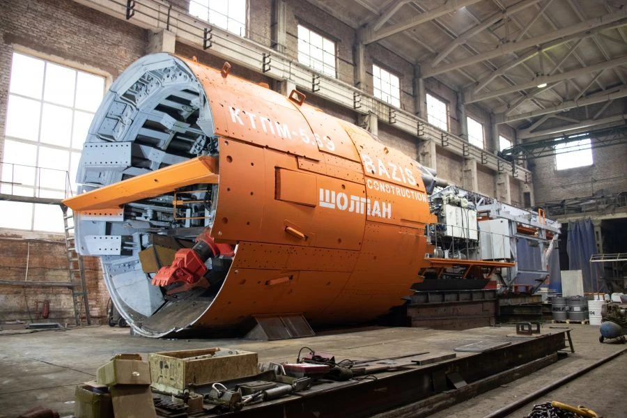 Modernized Tunnel Boring Complex KTPM-5.6E Mobile Assembly System