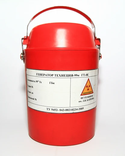 Sodium Pertechnetate Generator Technetium-99m GT-4K (6GBk)