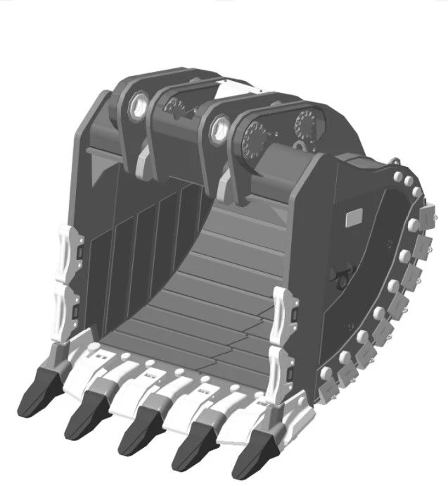 دلو صخري معزز للغاية RD-291-15m3-DA-X