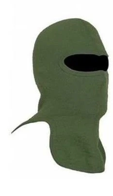 قناع وجه محاكٍ من الصوف نصف مصنوع للموظفين في القوات الخاصة