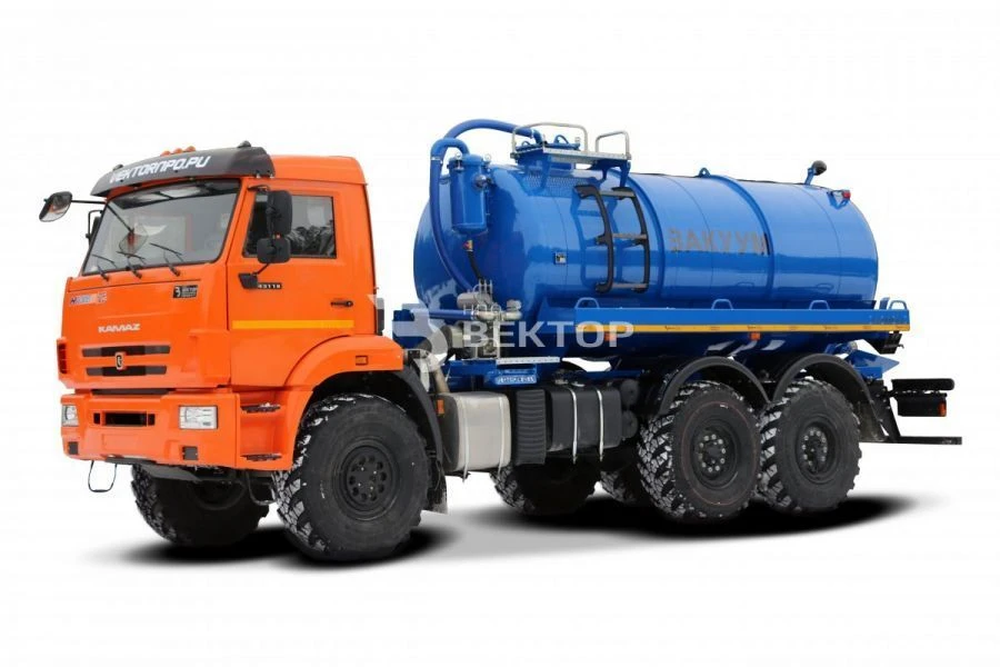 صهريج تفريغ فراغي MB 4680A1-40 على هيكل كاما 5350-D5