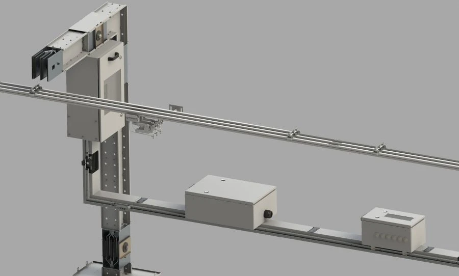 Compact Air-Insulated Busbar for AC Distribution 250-800A IP54