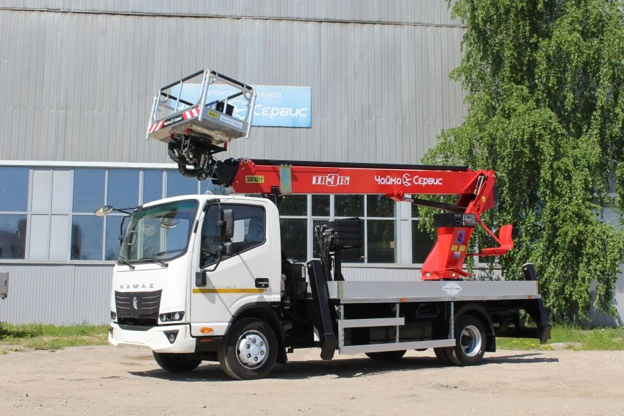 Автогидроподъемник АГП - TR315 производства ООО "Чайка-НН", модификации 37846R, на базе шасси КАМАЗ 43089-F5