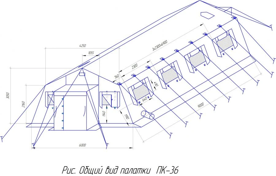 خيمة إطار متعددة المواسم PK-36