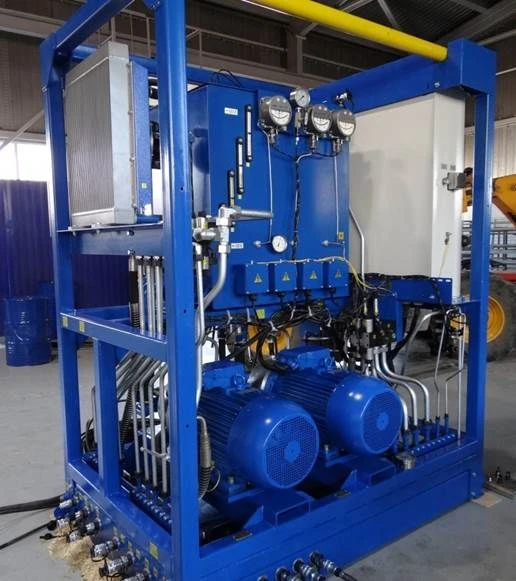 Hydraulic Drive Stations SGT, AG, ZFST - Hydraulic Control Systems