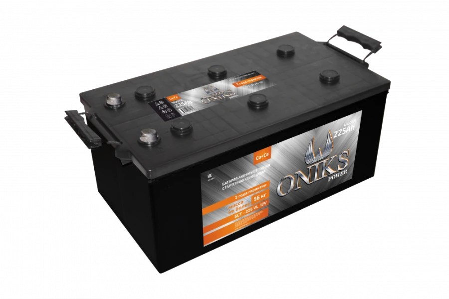 Lead Acid Battery for Starting Piston Engines 6ST-225 "ONIKS