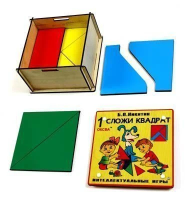 Игра "Собери квадрат, 1-я категория сложности" (Элит)