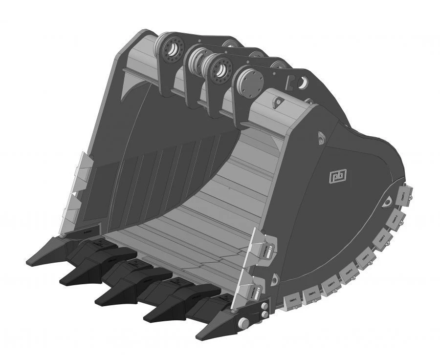 دلو صخري ثقيل للمجنزرات RD-270L.33(18).85SVCC.EXEY-X1
