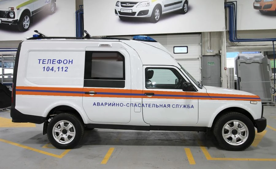 Police Vehicle Modification NV210F LADA NIVA Type 21
