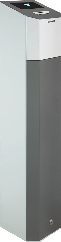 جهاز استقبال الزوار CARDDEX "KR-01E" مع قارئ Em-Marin