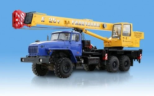 Кран автомобильный общего назначения КС-55713-3 25Т АО "Галичский автокрановый завод"