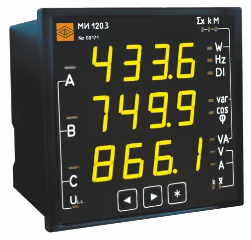 وحدة العرض الرقمية MI120.3 لمؤشرات القياس